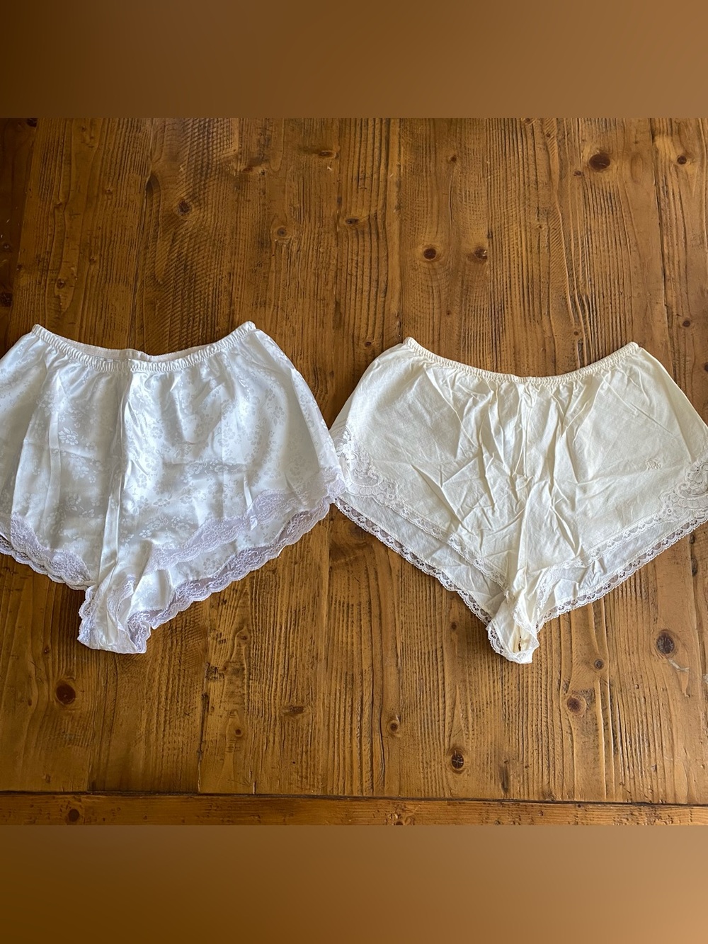 Vintage Christian Dior Undergarment Lace Shorts